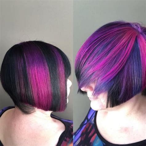 Vibrant Bob Cut hair