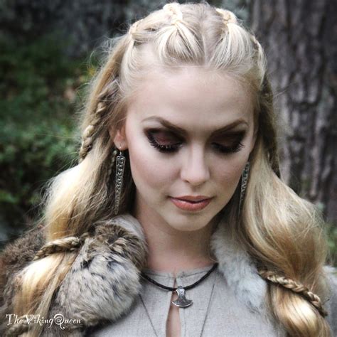 Viking-Inspired Braids hair