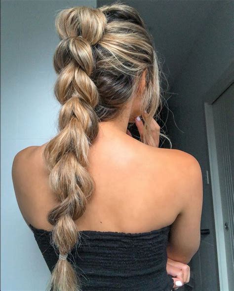 Voluminous Braided Style Quick and Easy Braided Hairstyles