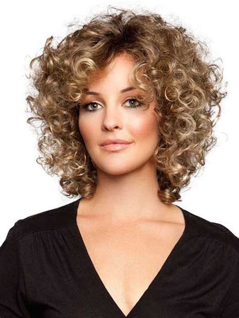 Voluminous Curly Bob hair