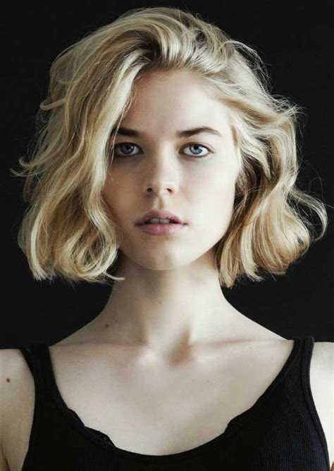 Wavy Blonde Bob Gorgeous Wavy Bob Hairstyles with an Extra Touch of Femininity