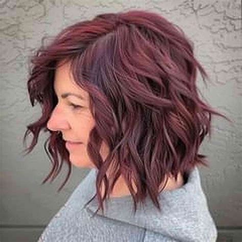 Wavy Bob Cut hair