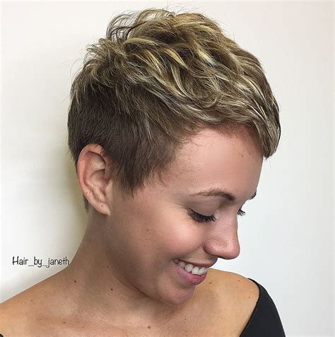 Wavy Pixie Cut hair