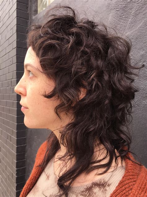 Wavy Shag Cut Permed Mullet Hairstyles to Look Damn Cool in 2024