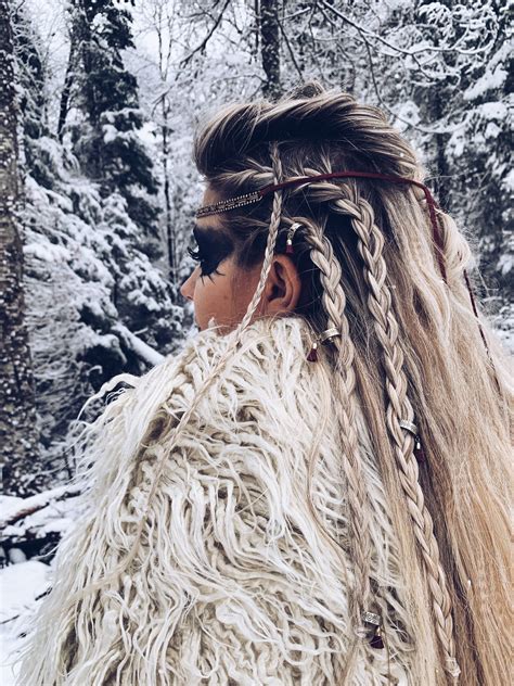 Winter Braided Elegance hair