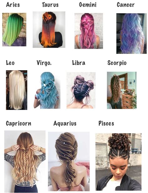 Zodiac Hair Styles Hairstyles