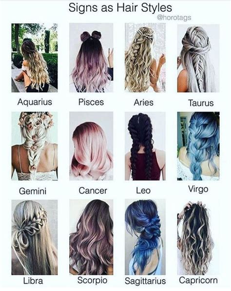 Zodiac Hair Styles Hairstyles