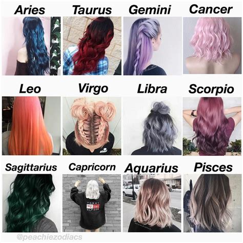 Zodiac Hair Trends Hairstyles