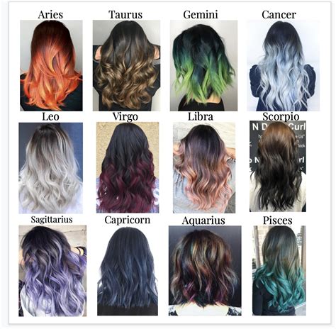 Zodiac Inspired Hairstyles Hairstyles